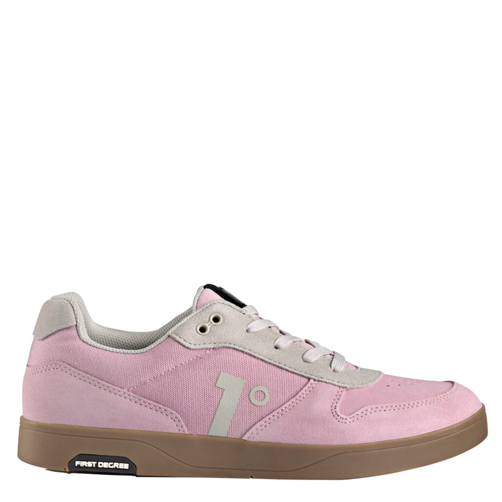 1° FIRST DEGREE ARCADE Fabre lilac flat pedal MTB shoe side view